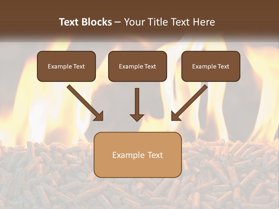 Electricity Cool Air PowerPoint Template