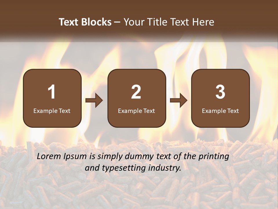 Electricity Cool Air PowerPoint Template