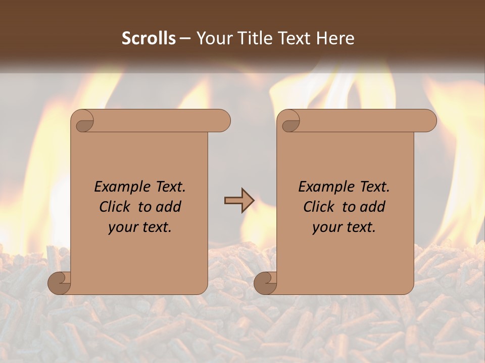 Electricity Cool Air PowerPoint Template