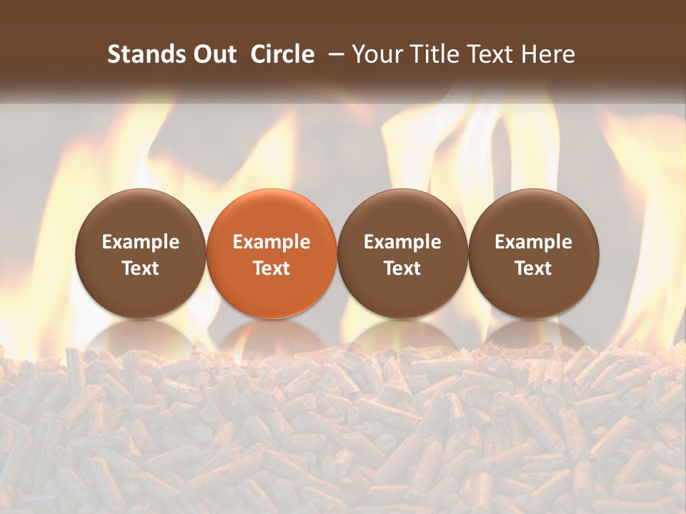 Electricity Cool Air PowerPoint Template