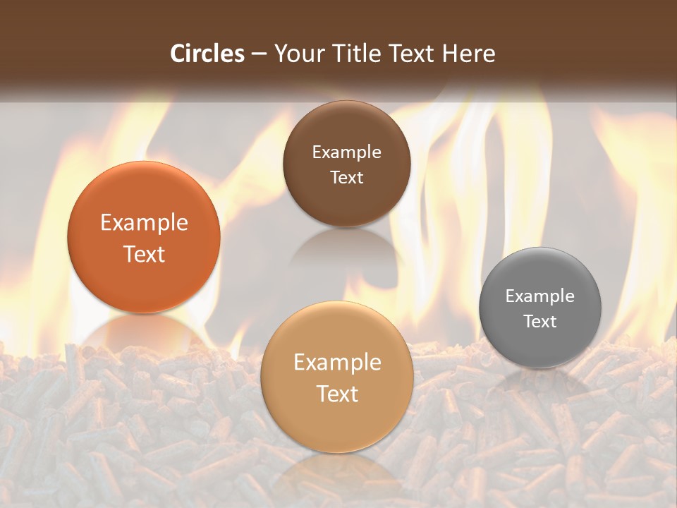 Electricity Cool Air PowerPoint Template