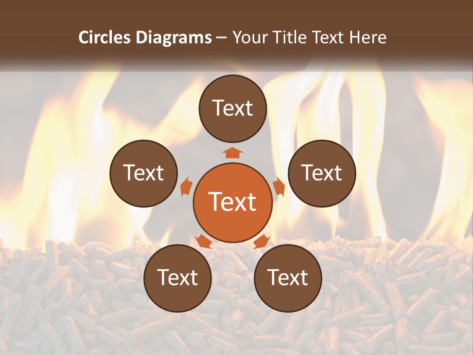 Electricity Cool Air PowerPoint Template