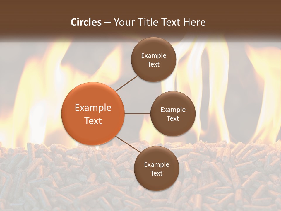 Electricity Cool Air PowerPoint Template