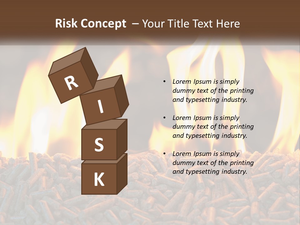 Electricity Cool Air PowerPoint Template