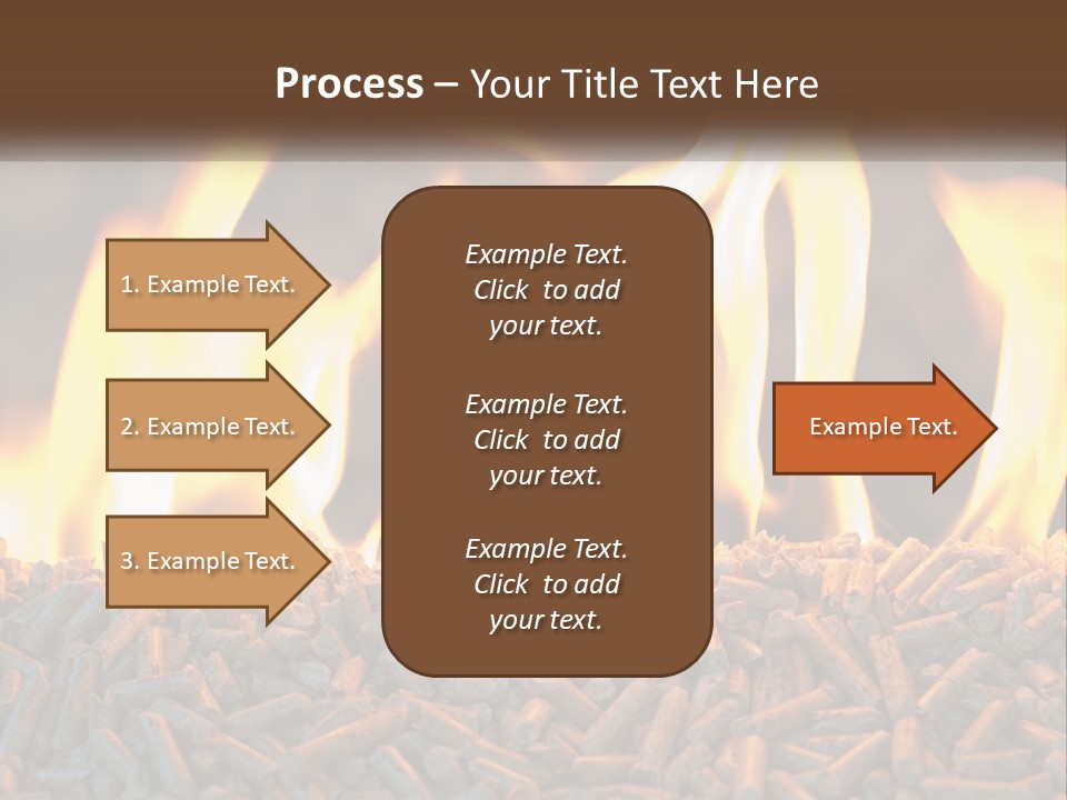 Electricity Cool Air PowerPoint Template