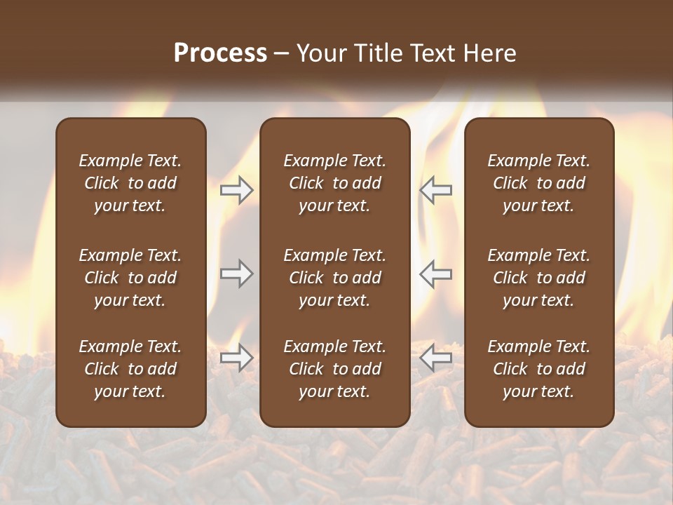 Electricity Cool Air PowerPoint Template