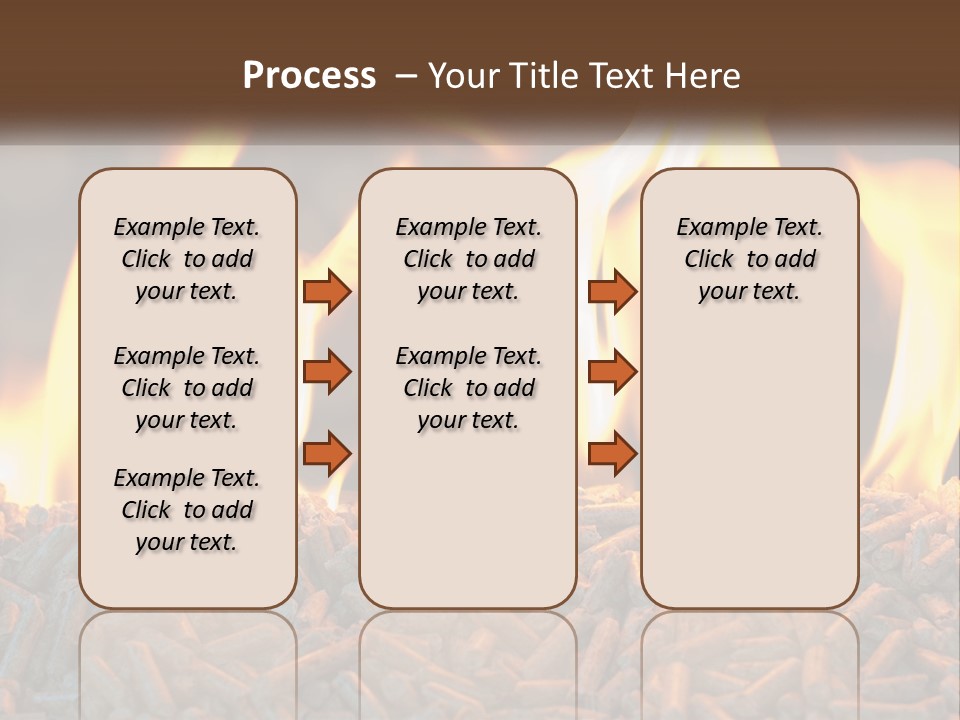 Electricity Cool Air PowerPoint Template