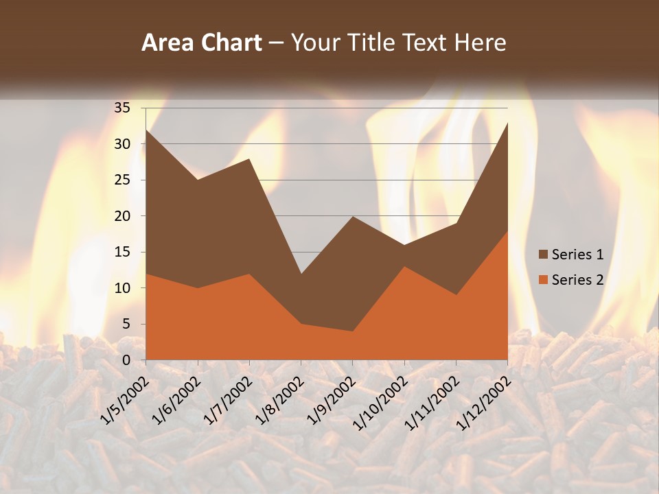 Electricity Cool Air PowerPoint Template