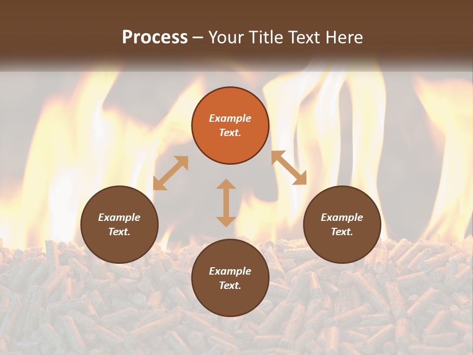 Electricity Cool Air PowerPoint Template
