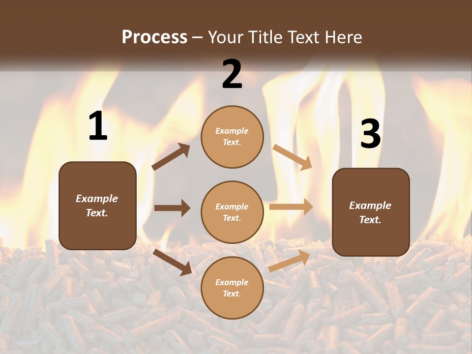Electricity Cool Air PowerPoint Template