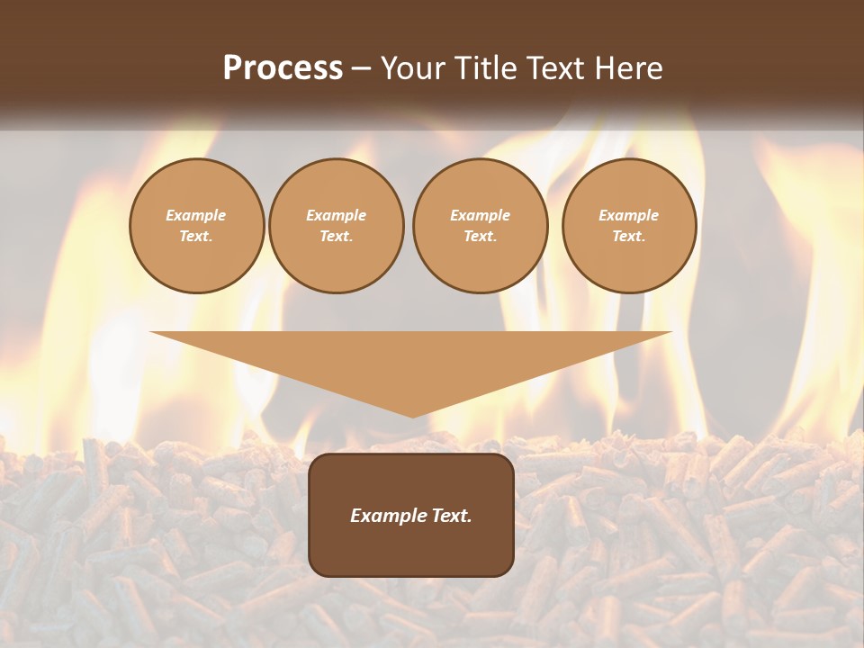 Electricity Cool Air PowerPoint Template