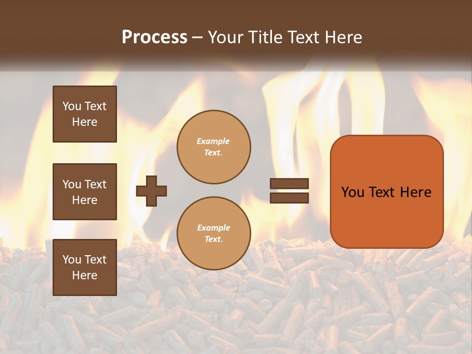 Electricity Cool Air PowerPoint Template