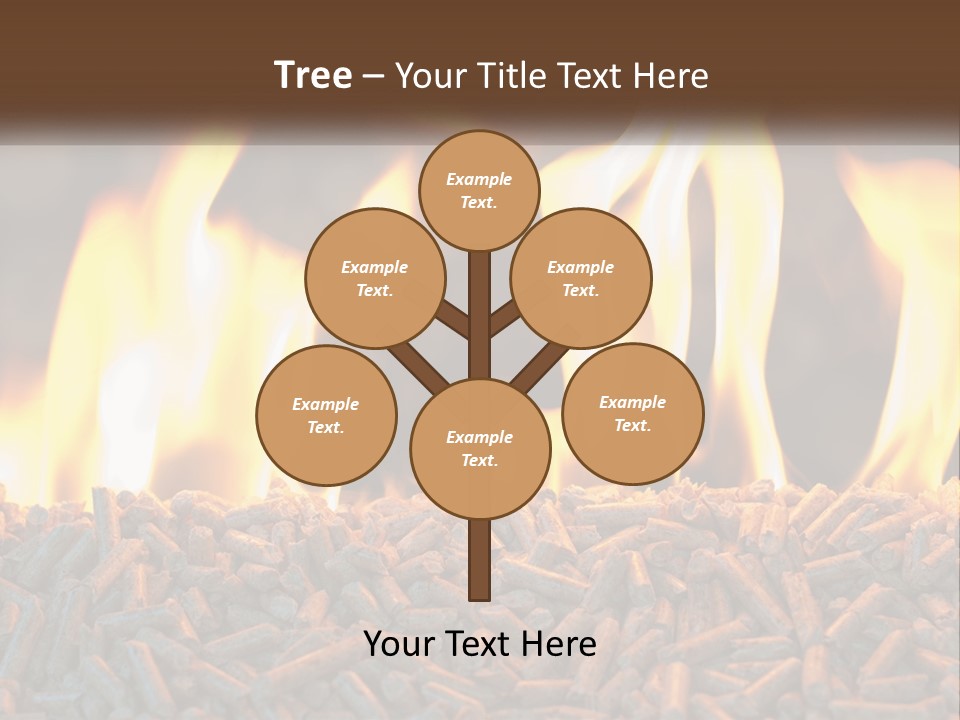 Electricity Cool Air PowerPoint Template