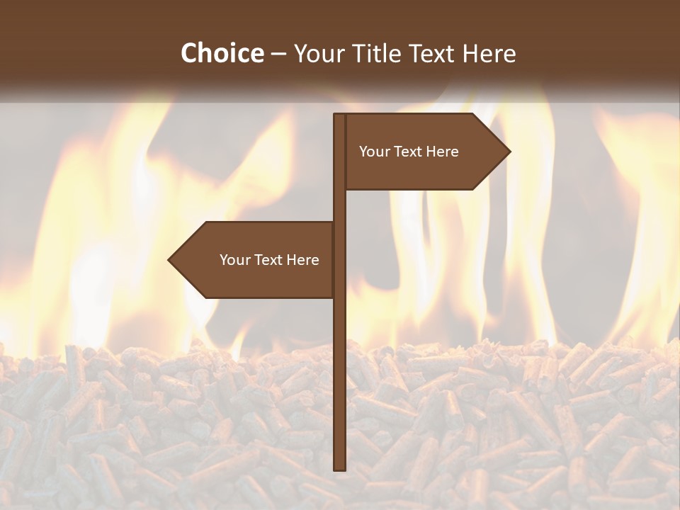 Electricity Cool Air PowerPoint Template