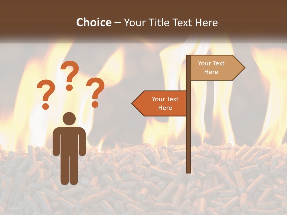 Electricity Cool Air PowerPoint Template