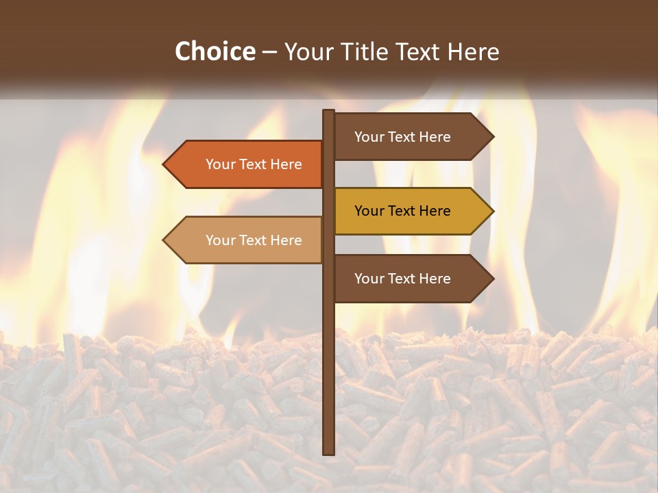 Electricity Cool Air PowerPoint Template
