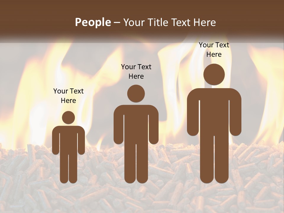 Electricity Cool Air PowerPoint Template