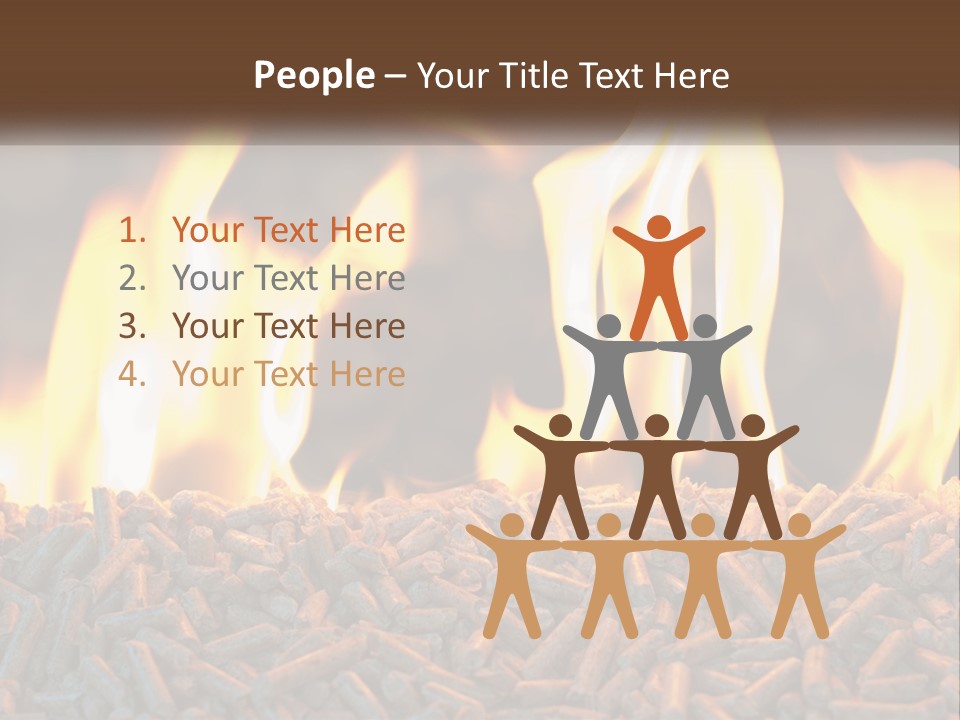 Electricity Cool Air PowerPoint Template