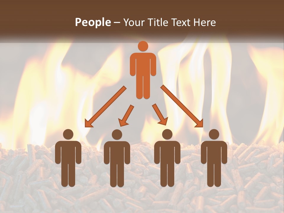 Electricity Cool Air PowerPoint Template