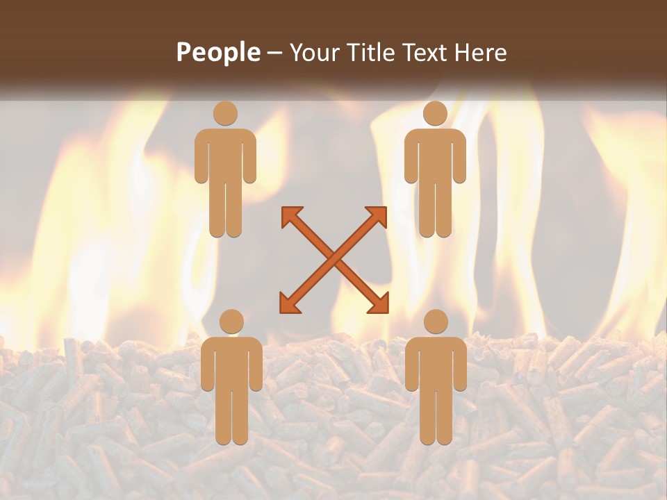 Electricity Cool Air PowerPoint Template