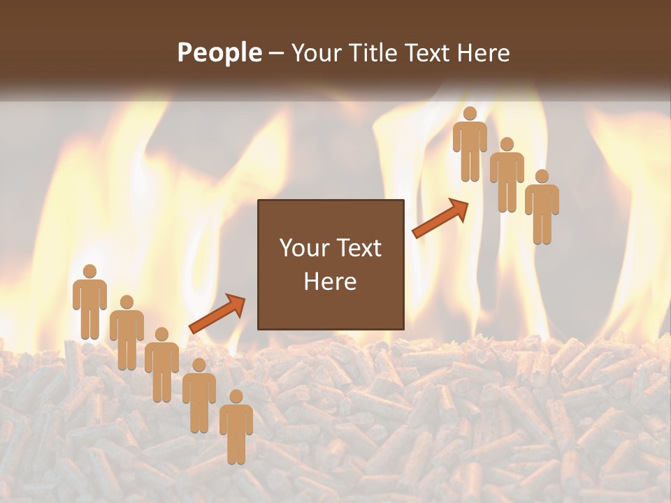 Electricity Cool Air PowerPoint Template