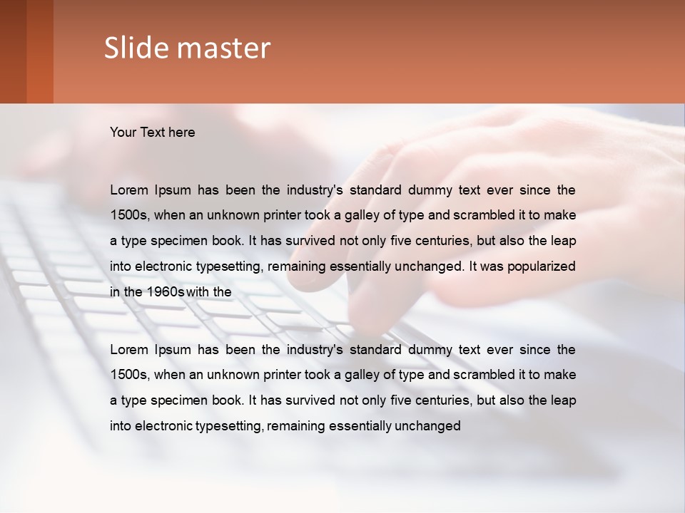 Electricity Heat Temperature PowerPoint Template
