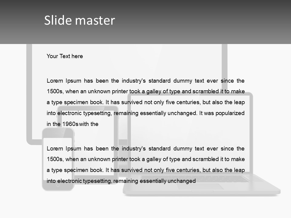 House Supply Part PowerPoint Template