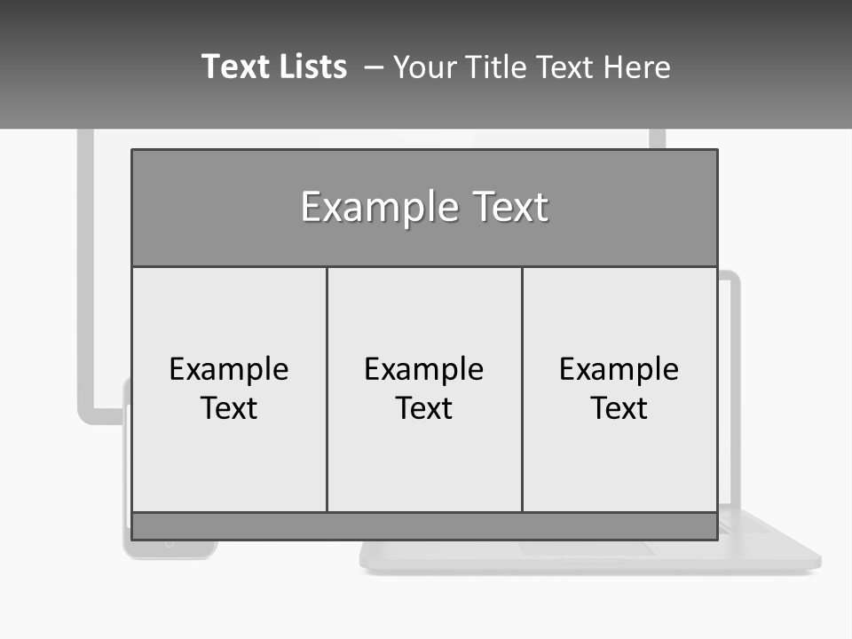 House Supply Part PowerPoint Template