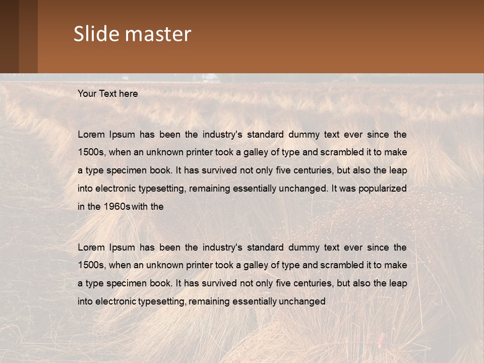 Temperature Unit Heat PowerPoint Template