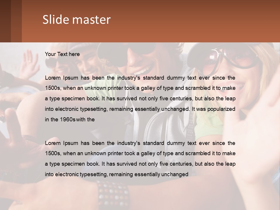 White House Cooling PowerPoint Template