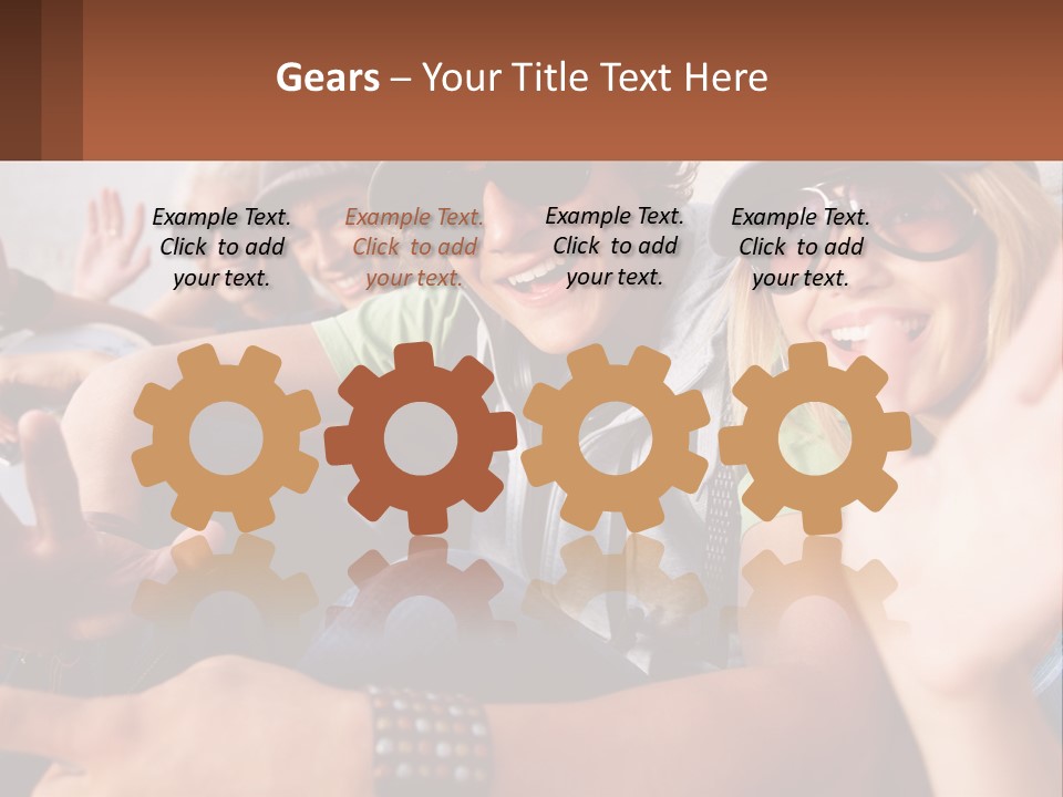 White House Cooling PowerPoint Template