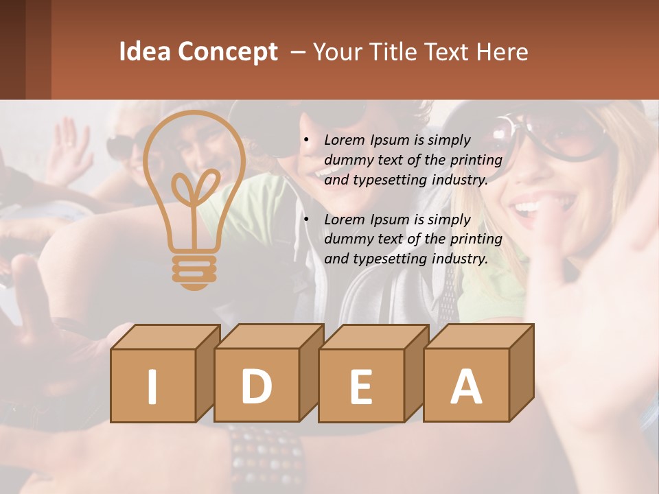 White House Cooling PowerPoint Template