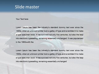 Air Remote White PowerPoint Template