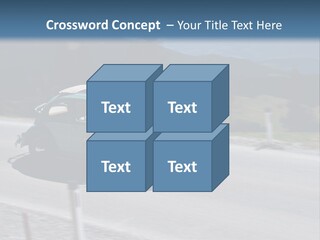 Air Remote White PowerPoint Template