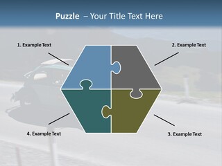 Air Remote White PowerPoint Template