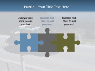 Air Remote White PowerPoint Template