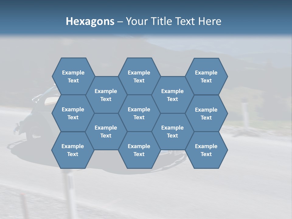 Air Remote White PowerPoint Template