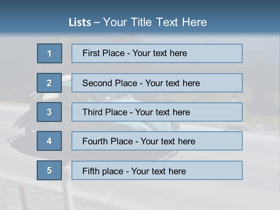 Air Remote White PowerPoint Template