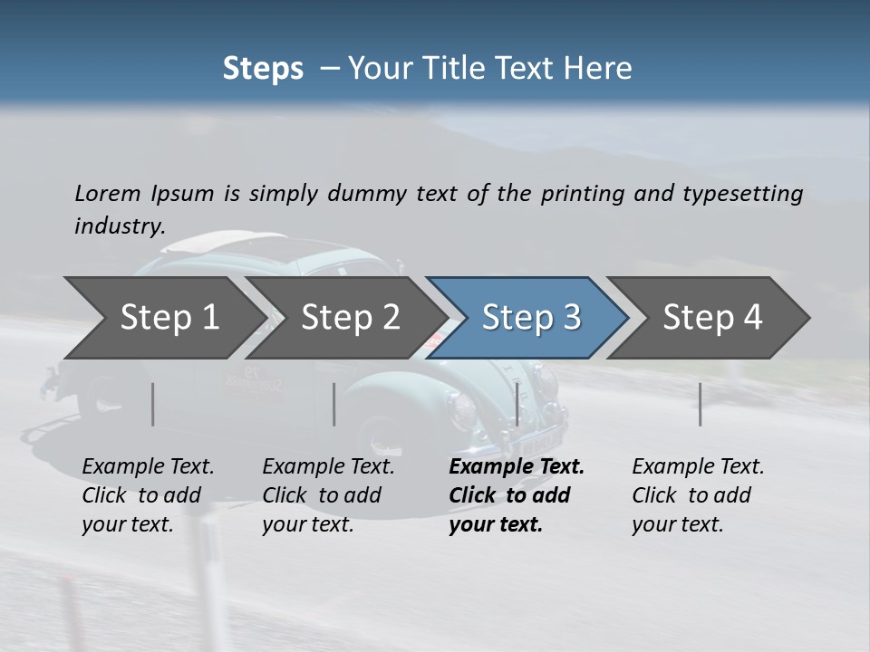 Air Remote White PowerPoint Template