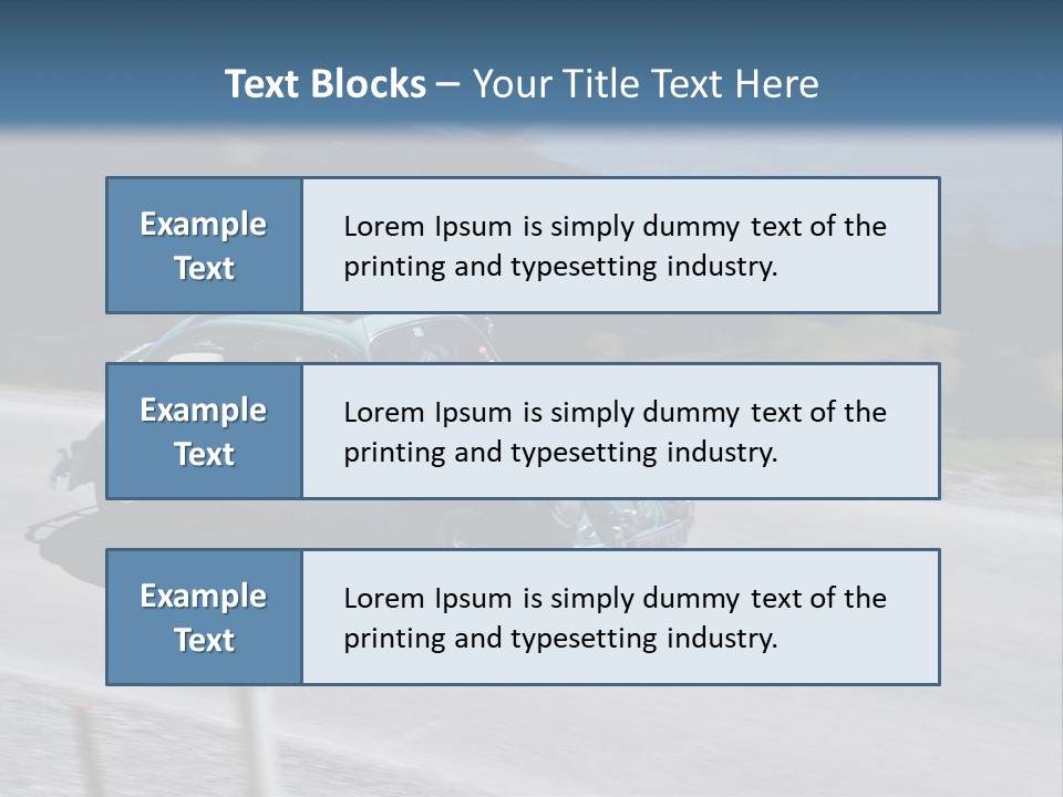 Air Remote White PowerPoint Template