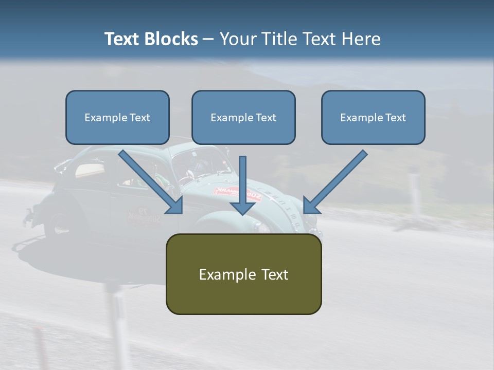 Air Remote White PowerPoint Template