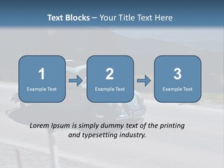 Air Remote White PowerPoint Template