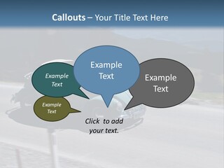 Air Remote White PowerPoint Template