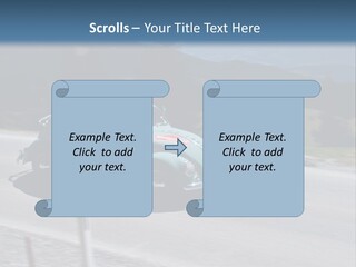 Air Remote White PowerPoint Template