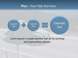 Air Remote White PowerPoint Template