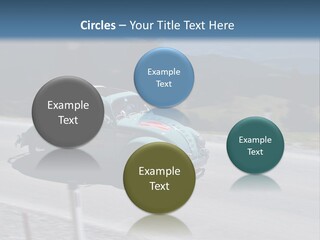 Air Remote White PowerPoint Template