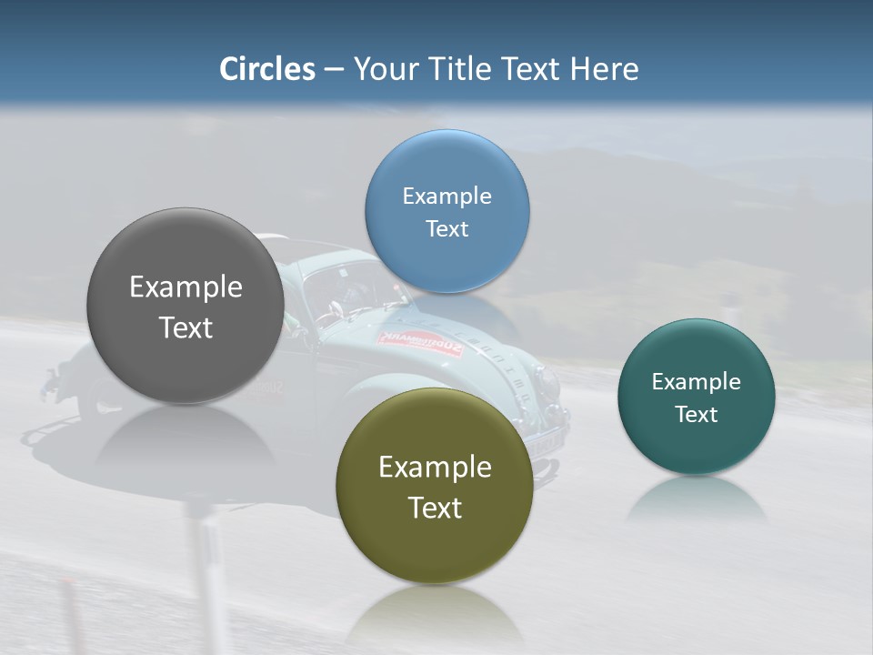 Air Remote White PowerPoint Template