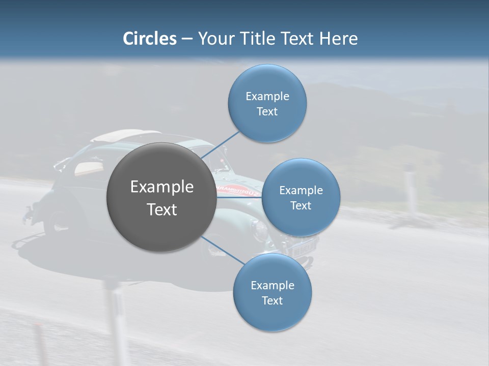 Air Remote White PowerPoint Template
