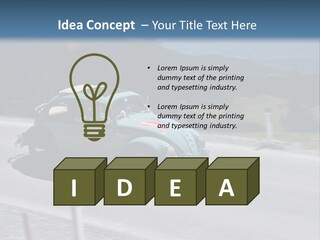 Air Remote White PowerPoint Template