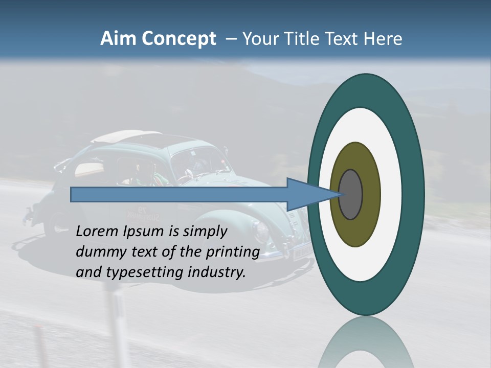 Air Remote White PowerPoint Template